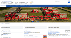 Desktop Screenshot of feuerwehr-le.de